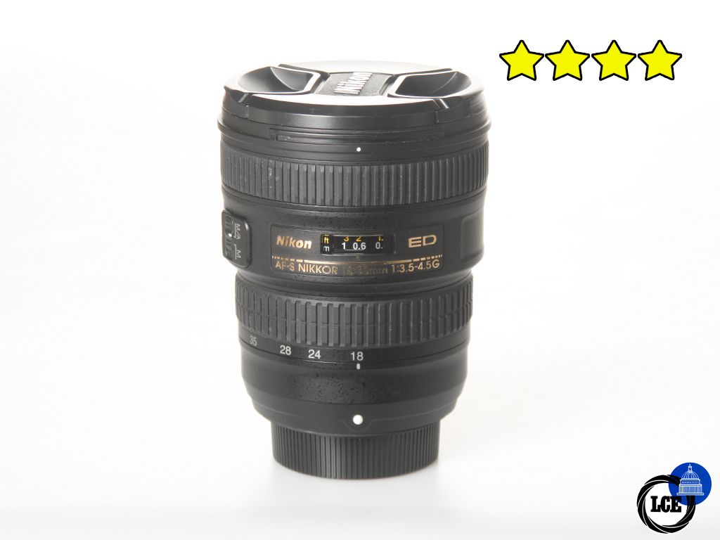 Nikon 18-35mm f 3.5-4.5 G ED AF-S (with Hood)