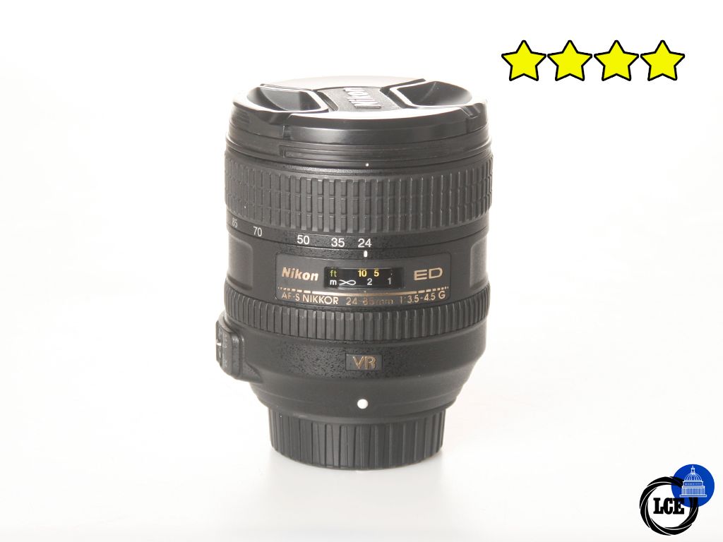 Nikon 24-85mm f3.5-4.5 G VR ED AF-S (with Hood)