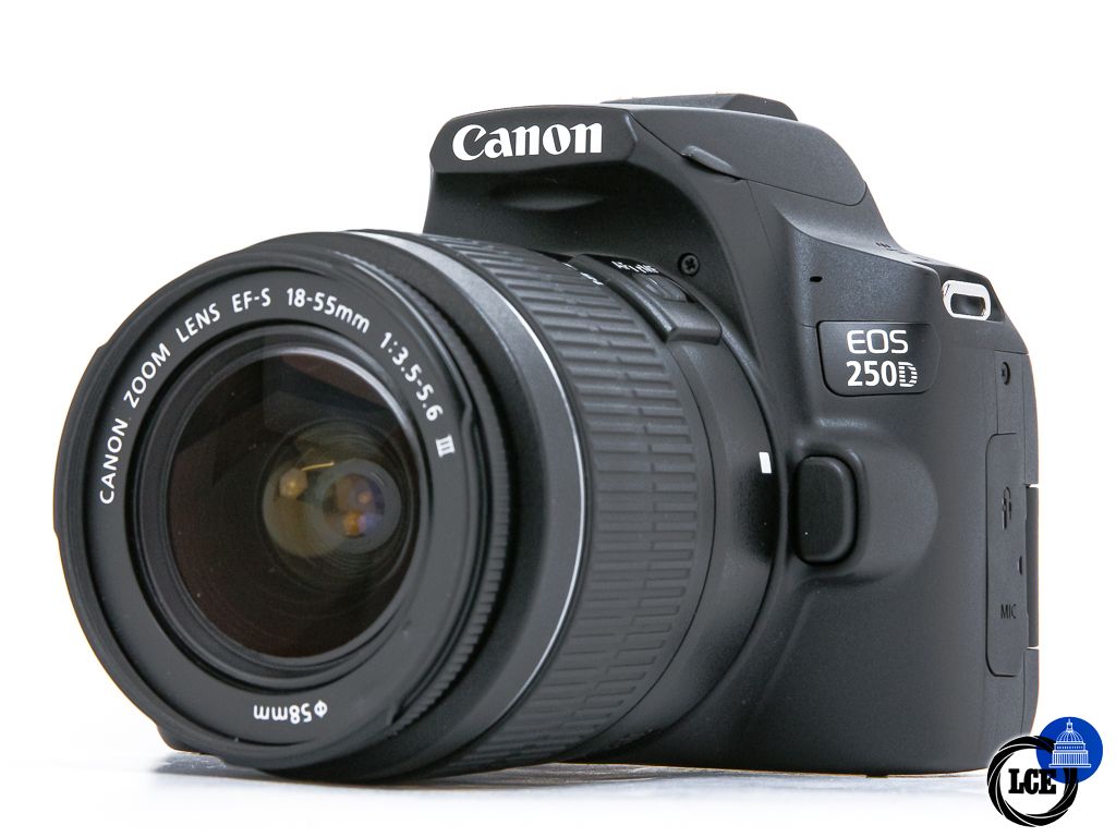 Canon EOS 250D + 18-55mm III **<1k Shutter Count**