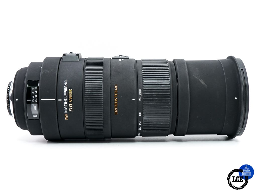 Sigma 150-500mm F5-6.3 DG OS HSM