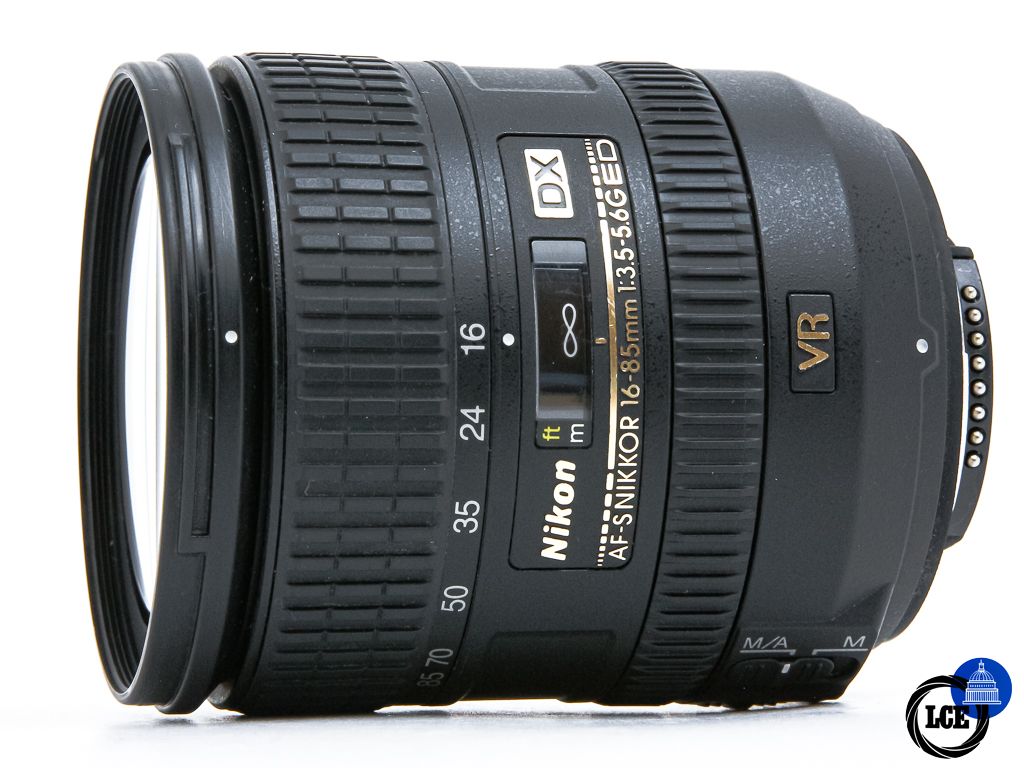 Nikon AF-S 16-85mm f3.5-5.6 G ED VR DX