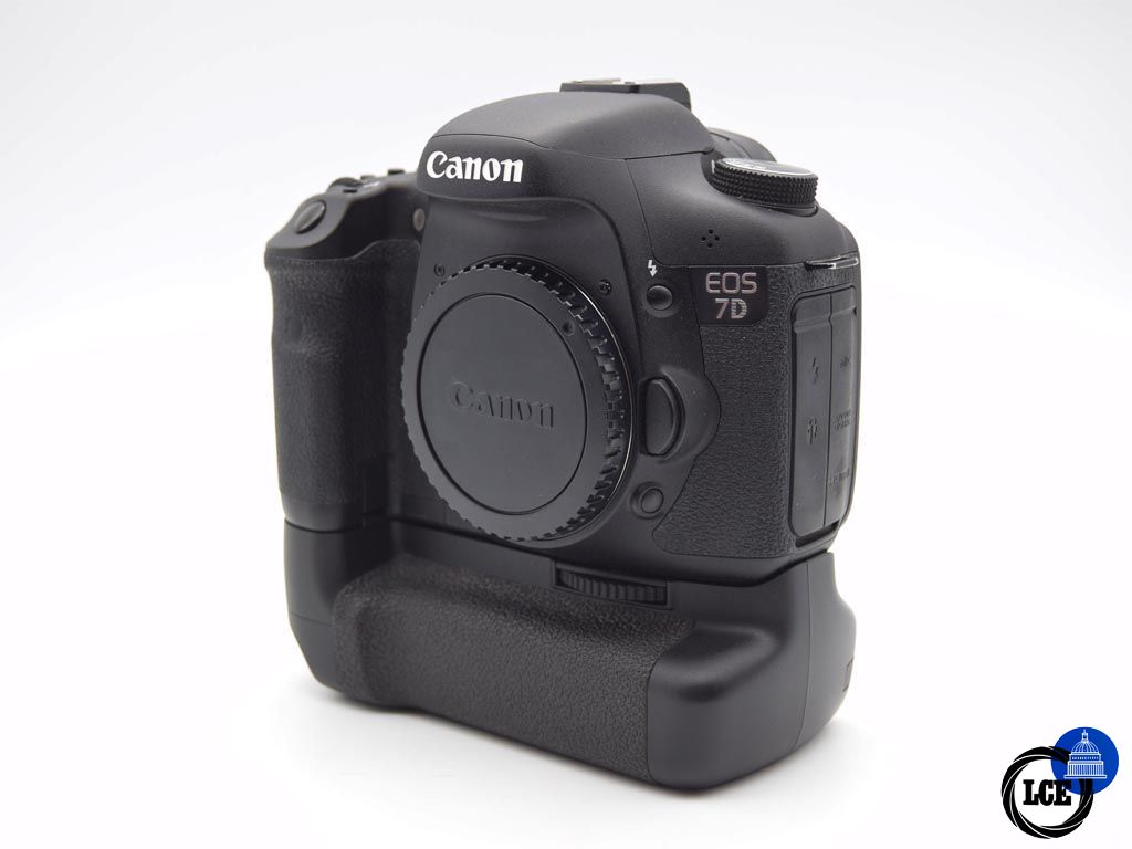 Canon EOS 7D Body + BG-E7 Battery Grip 