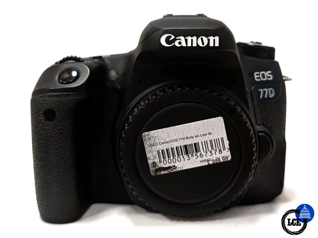 Canon EOS 77D Body - Low 5k Shuttercount!