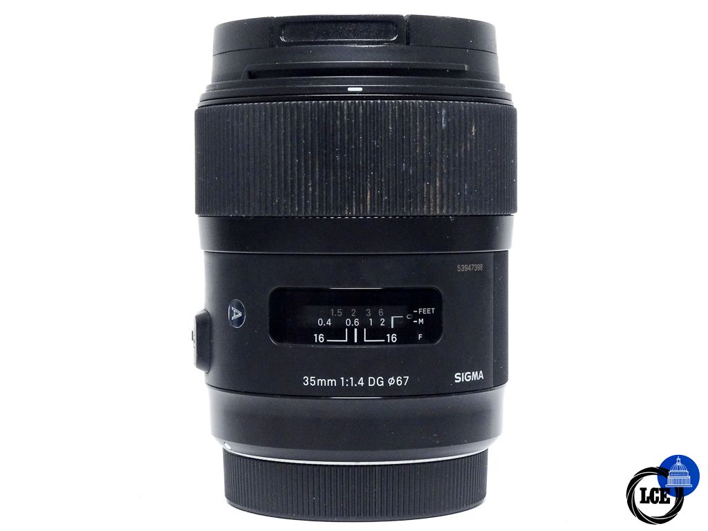 Sigma 35mm f/1.4 DG Art Canon fit