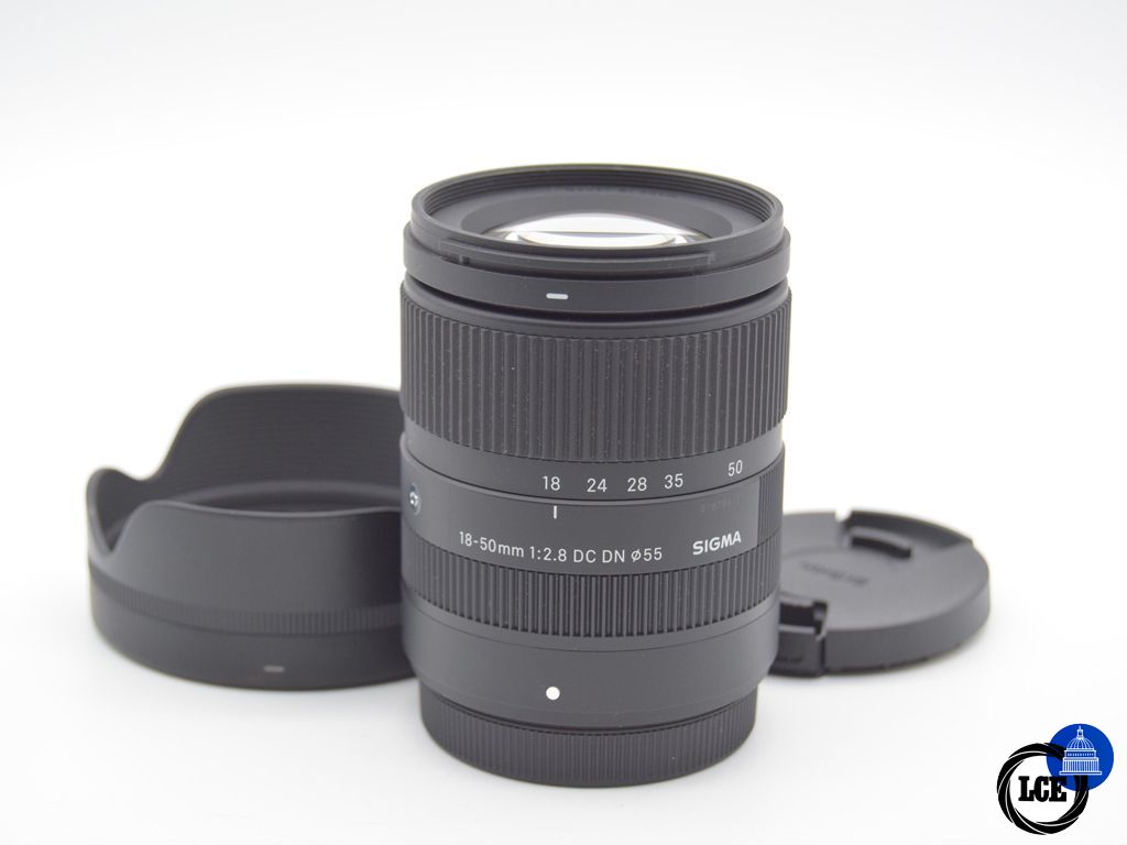 Sigma 18-50mm f/2.8 DC DN C Fuji X mount Boxed