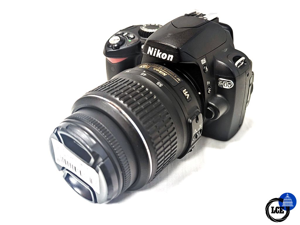 Nikon D60 + AF-S 18-55mm F3.5-5.6 - 5.6k Shutter Count 