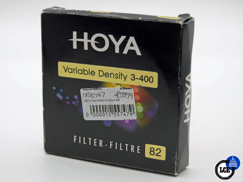 Hoya Variable density 3-400 82mm 