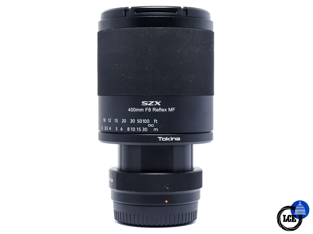 Tokina SZX 400mm f/8 reflex MF x mount