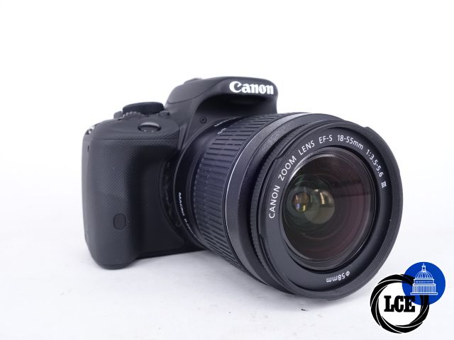 Canon EOS 100D + 18-55mm ***less than 1000 shots***