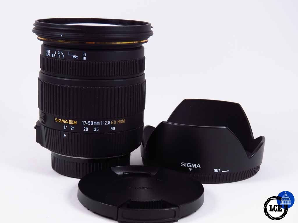 Sigma 17-50mm f2.8 EX HSM Nikon AFD Fit