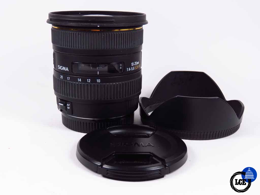 Sigma 10-20mm f4-5.6 Canon EFS Mount