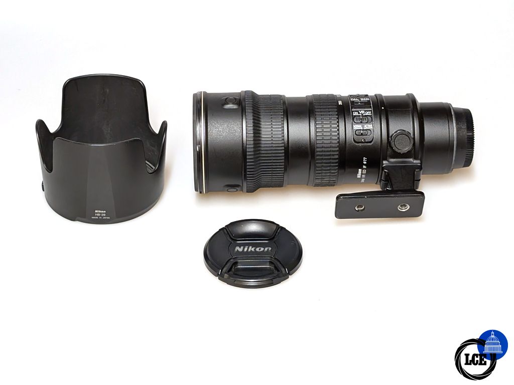 Nikon AFS 70-200mm F2.8G VR ED