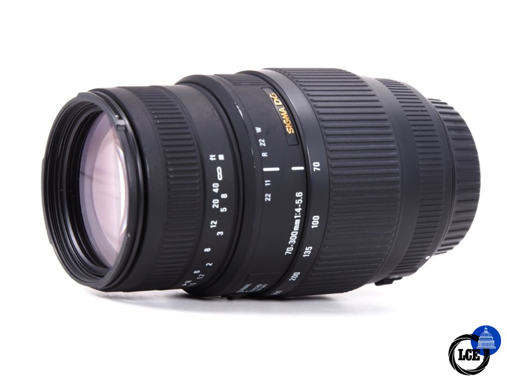 Sigma 70-300mm F4-5.6 DG, Canon EF