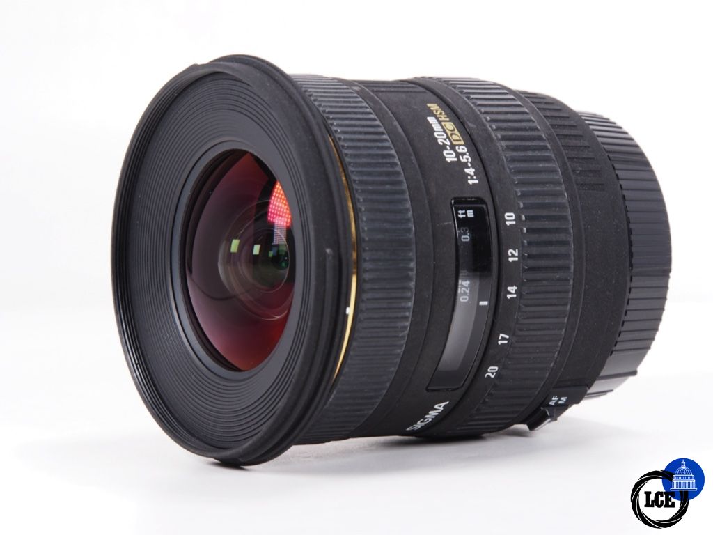 Sigma 10-20mm F4-5.6 Canon EF-S