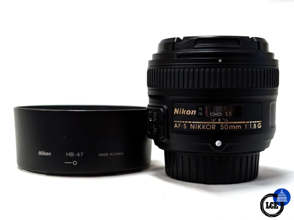 Nikon AF-S 50mm f1.8 G Lens