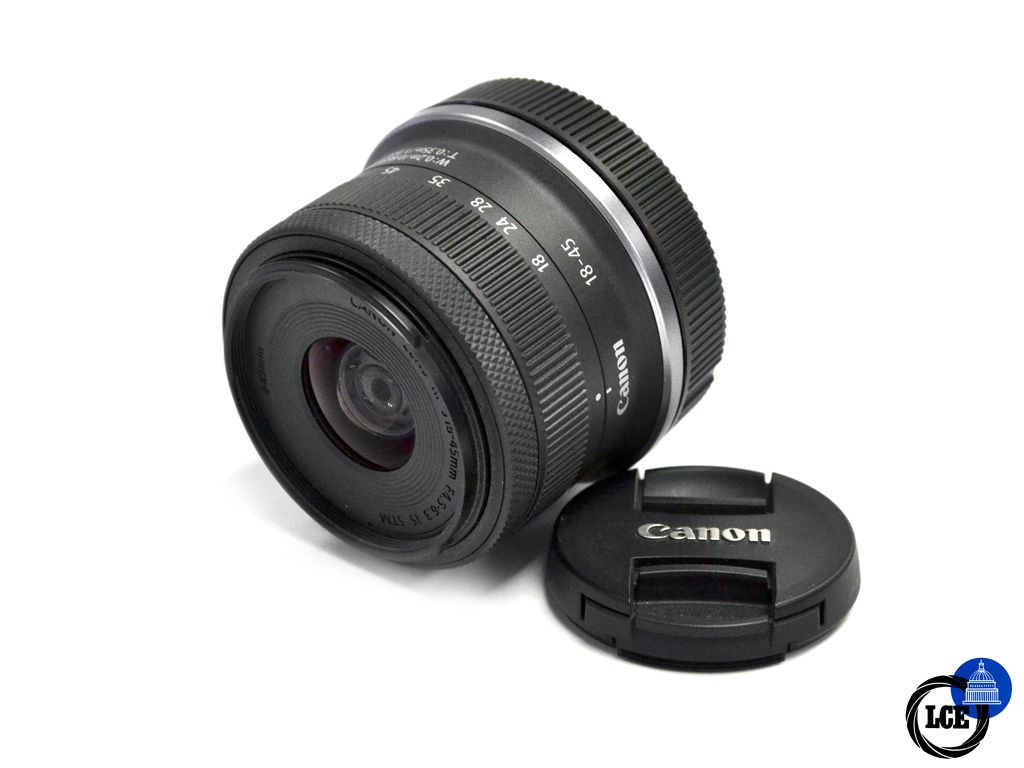 Canon RF 18-45mm f4.5-6.3 IS STM