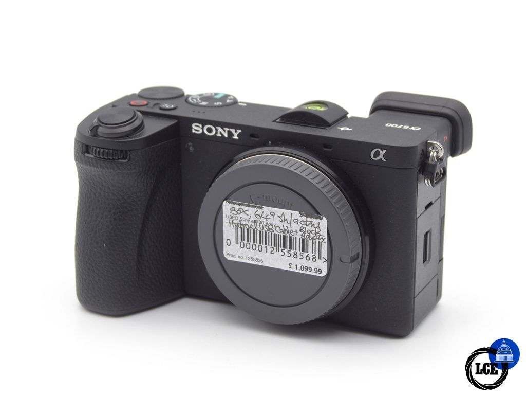 Sony A6700 Body (649 Actuations)