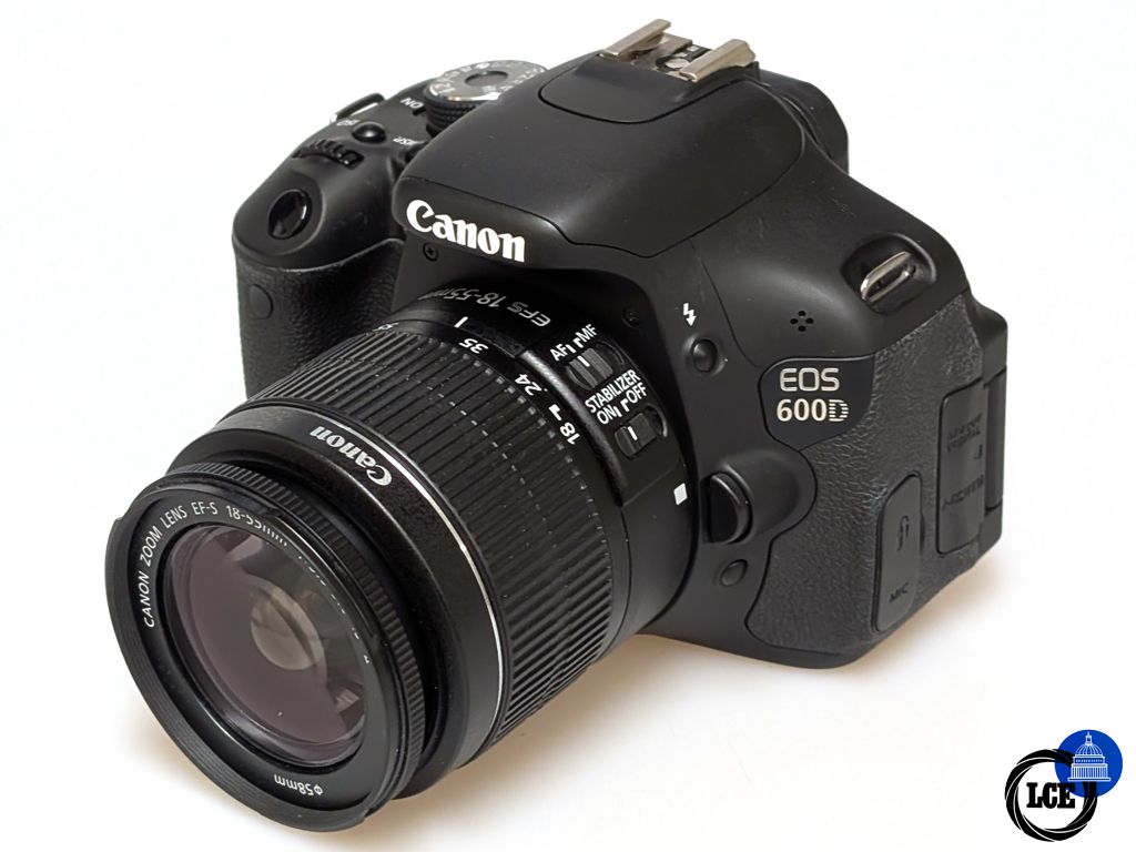 Canon EOS 600D & 18-55mm IS II 