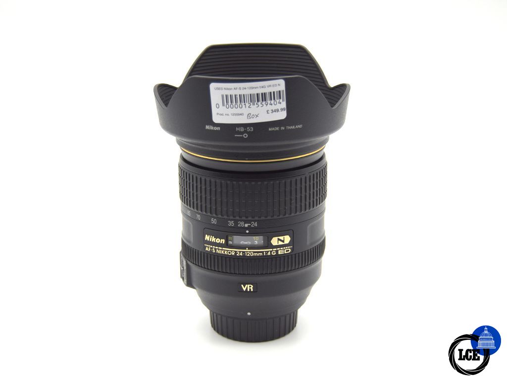 Nikon AF-S 24-120mm f/4 G VR ED N