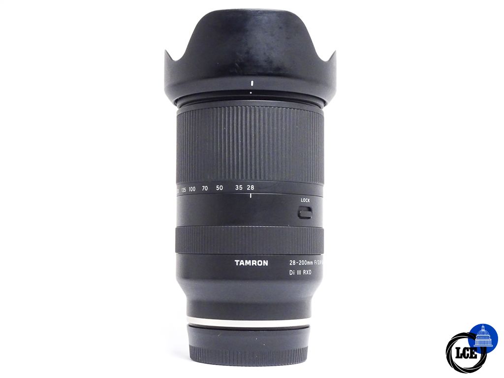 Tamron 28-200mm f/2.8-5.6 III FE - Scratched front element