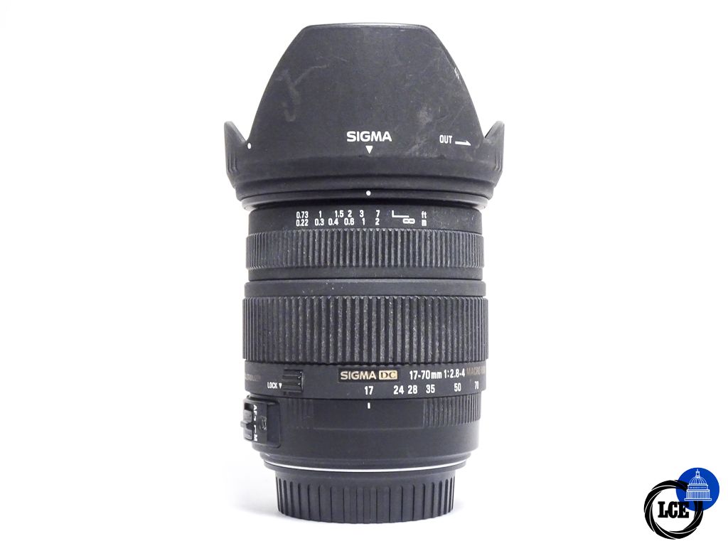 Sigma 17-70mm f/2.8-4 DC Macro HSM - Canon EF fit