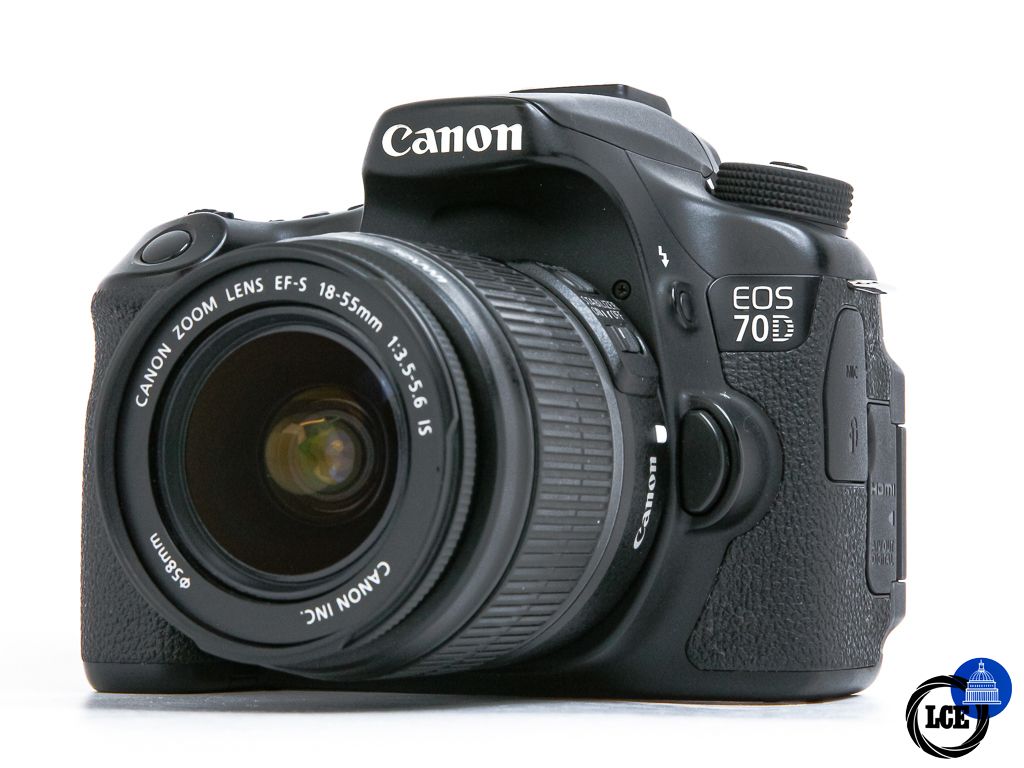 Canon EOS 70D + 18-55mm IS **19k Shutter Count**