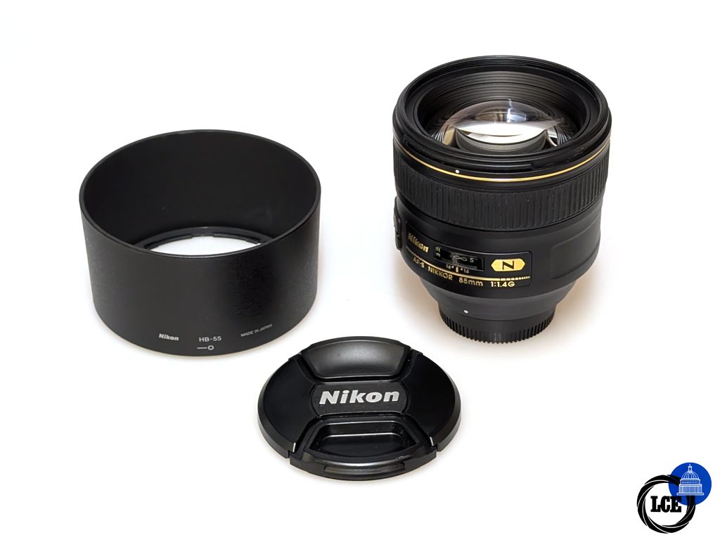 Nikon AFS 85mm F1.4G ED N