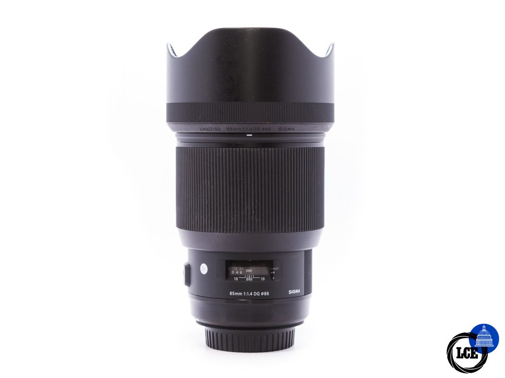 Sigma 85mm f1.4 Art DG HSM - Canon EF