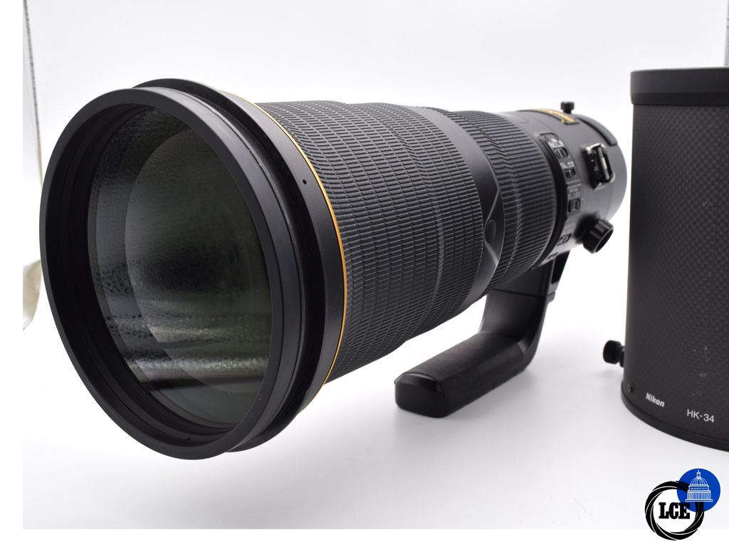 Nikon  500mm f/4E FL ED VR AF-S (Flight case & Box)