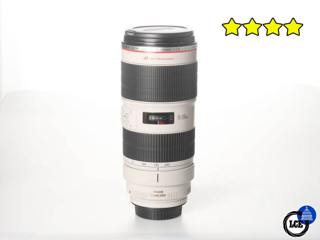 Canon EF 70-200mm f2.8 L IS II USM (BOXED) with Case and Hood