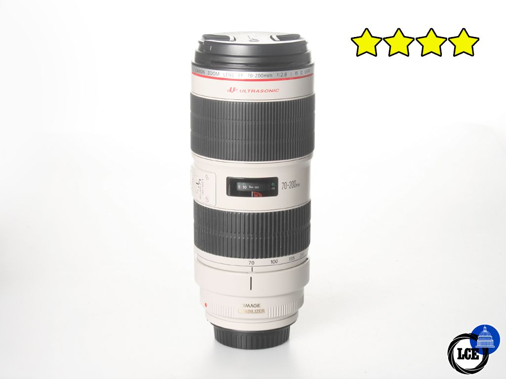 Canon EF 70-200mm f2.8 L IS II USM (BOXED) with Case and Hood