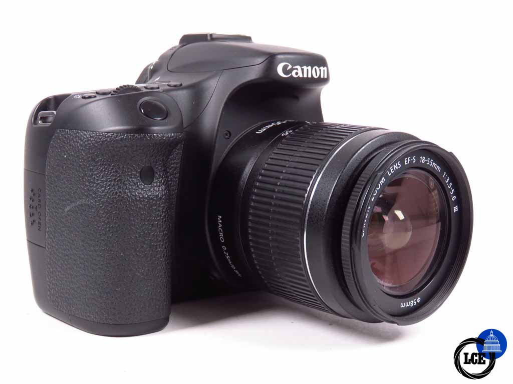 Canon EOS 70D c/w 18-55