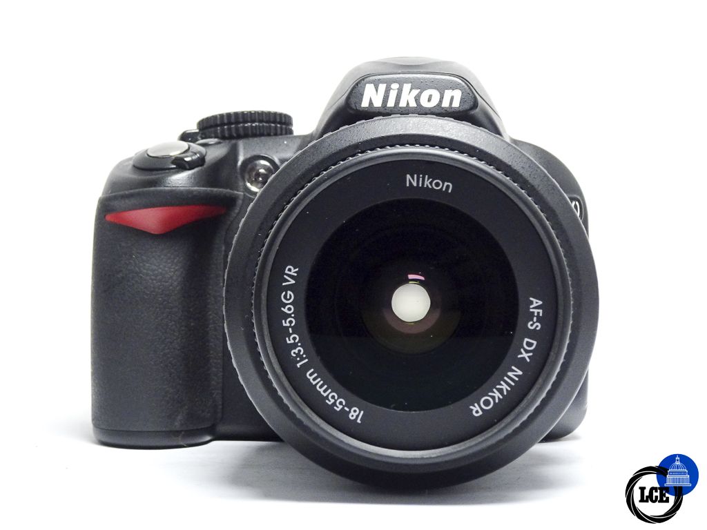 Nikon D3100 + 18-55mm f/3.5-5.6G AF-S VR DX