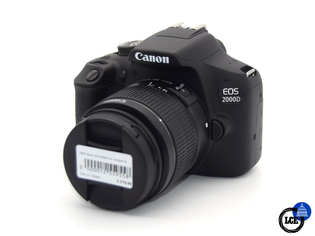 Canon EOS 2000D + 18-55mm III