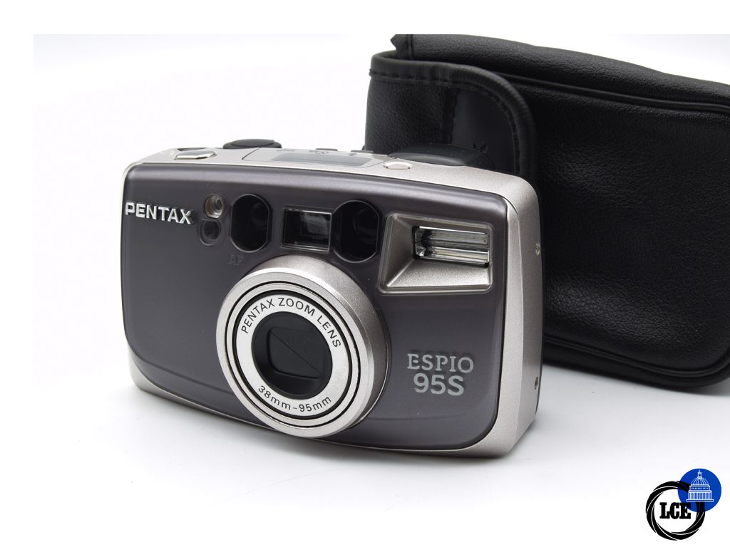 Pentax ESPIO 95S 35mm film Compact Camera with case