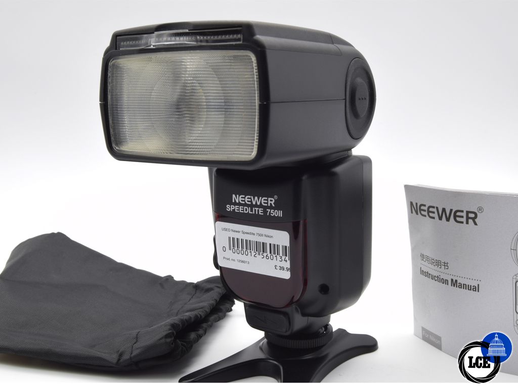 Neewer Speedlite 750 II Flashgun (Nikon Fitting) 