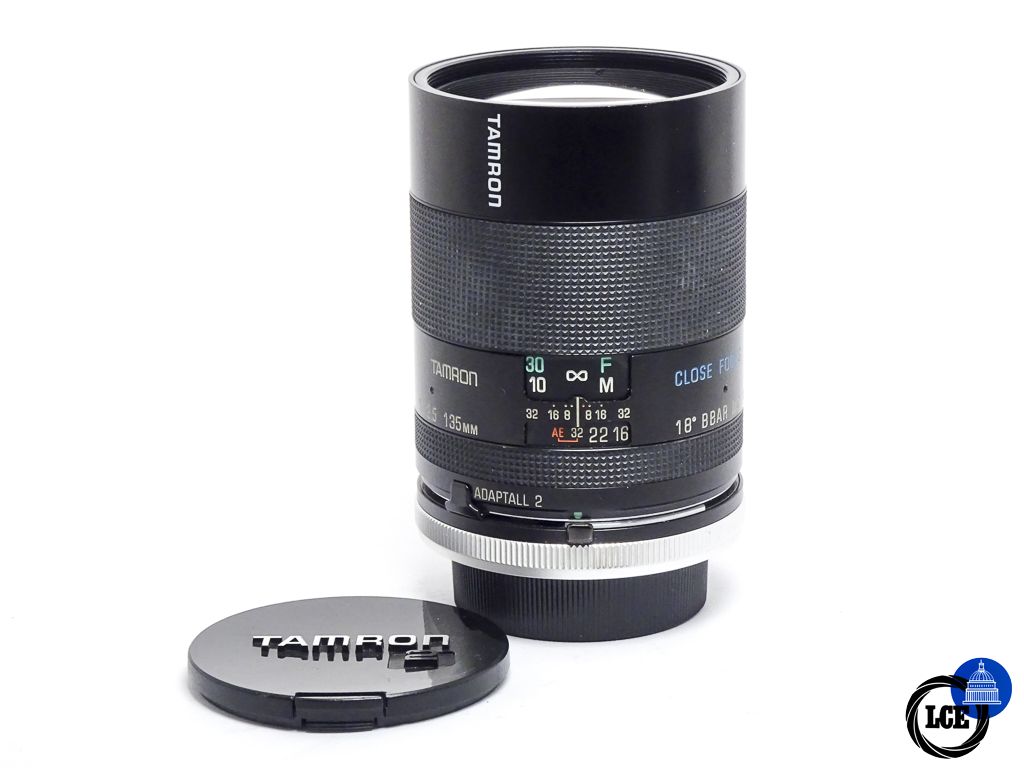 Tamron AD2 135mm f/2.5 BBAR + FD Mount adapter