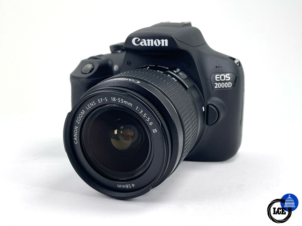 Canon EOS 2000D + 18-55mm