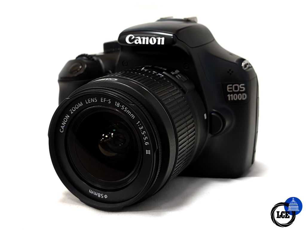 Canon EOS 1100D + EF-S 18-55mm III Very low shutter count