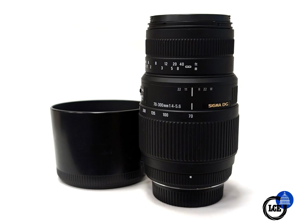 Sigma 70-300mm f4-5.6 DG - Canon EF/EF-S Fit