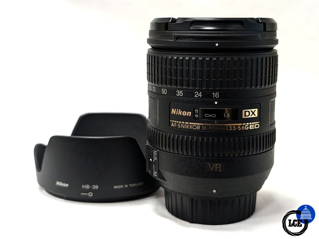 Nikon AF-S 16-85mm f3.5-5.6 G ED DX VR