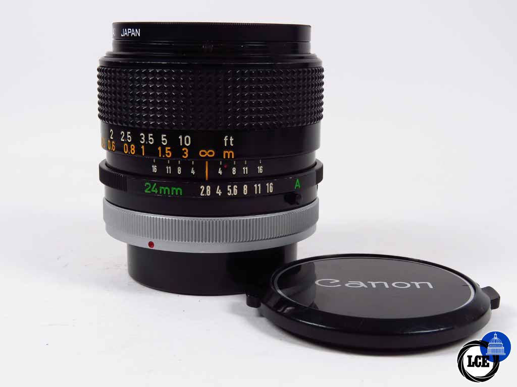 Canon 24mm f2.8 FD Breechlock