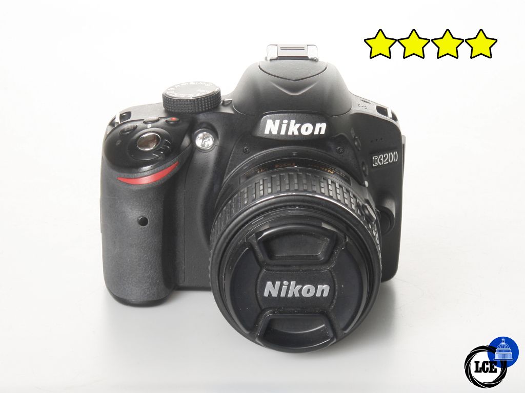 Nikon D3200+18-55mm G II VR AF-S (BOXED) Low Shutter Count 3,087