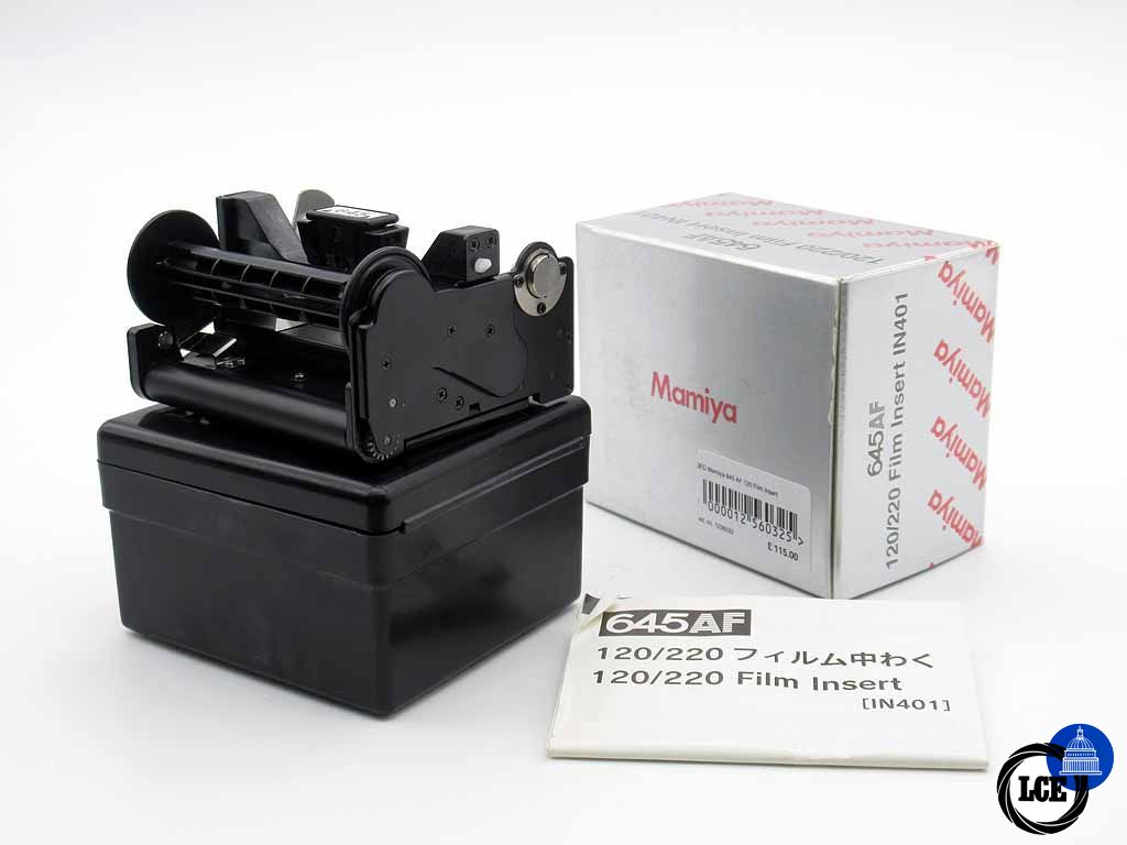 Mamiya 645 120/220 Film insert IN401