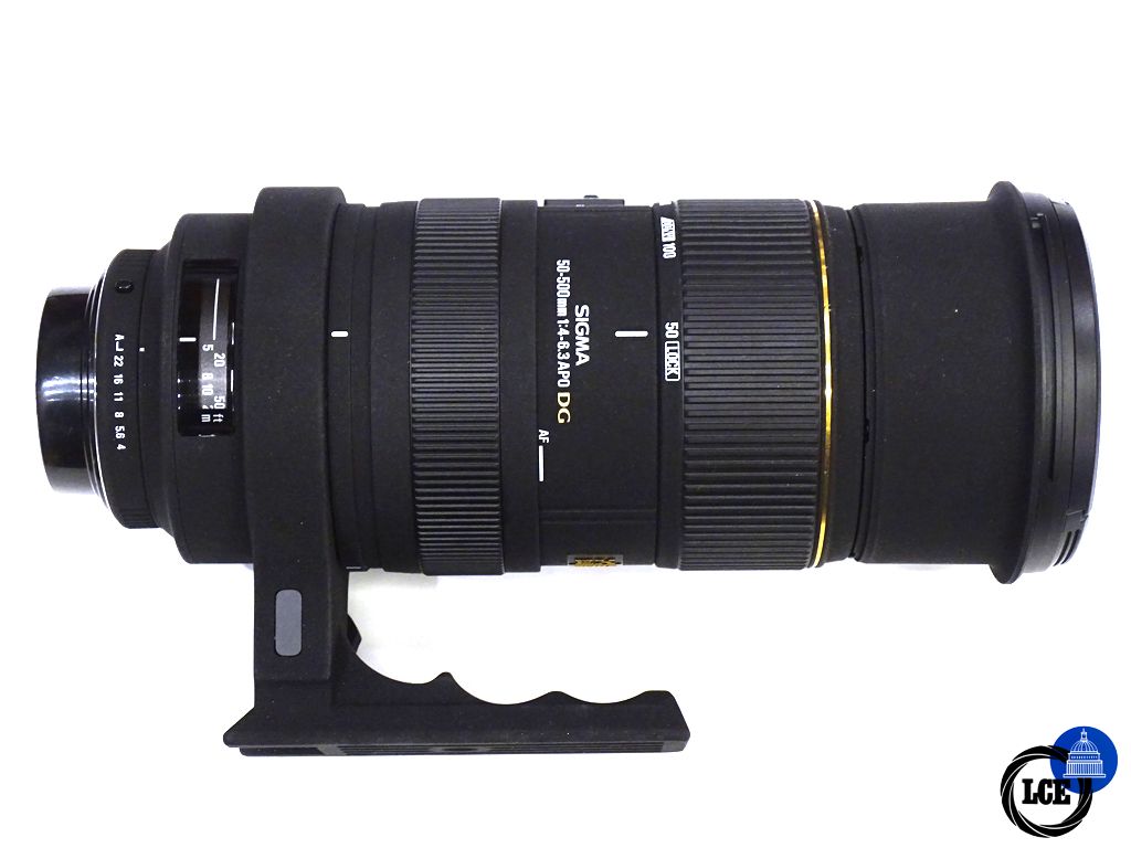 Sigma 50-500mm DG APO f4-6.3