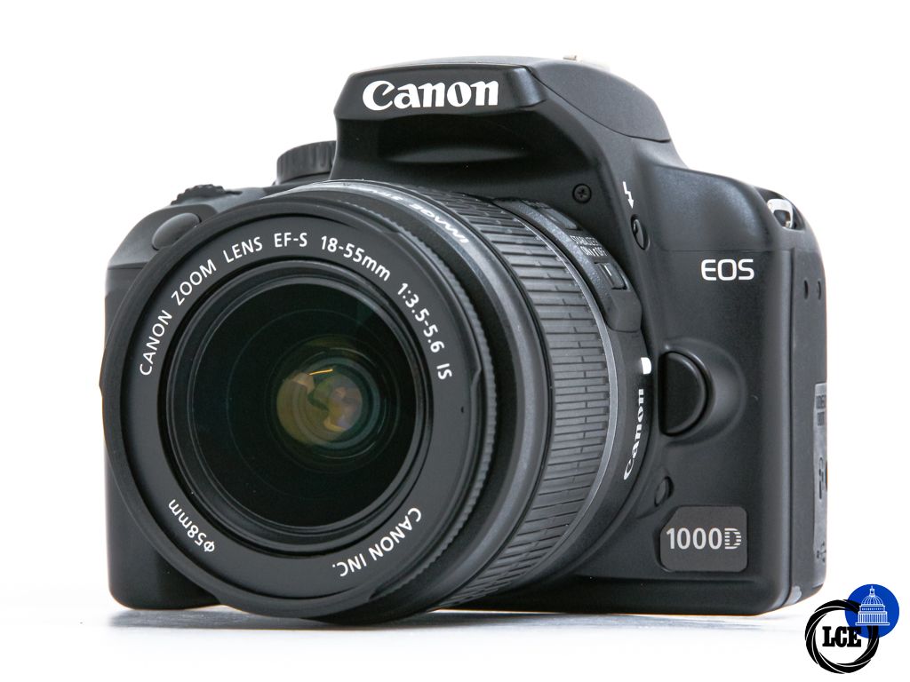 Canon EOS 1000D + 18-55mm IS **12k Shutter Count**