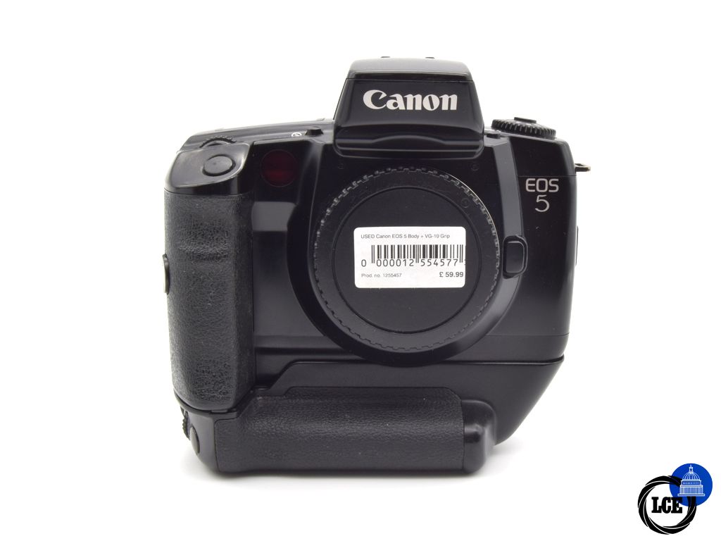 Canon EOS 5 Body + VG-10 Grip