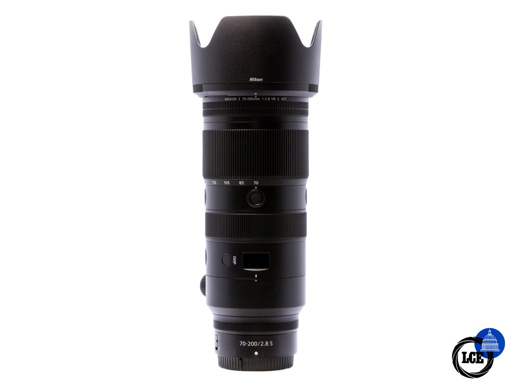 Nikon Z 70-200mm f2.8 VR S + Hoya Fusion UV & CPL *Boxed*