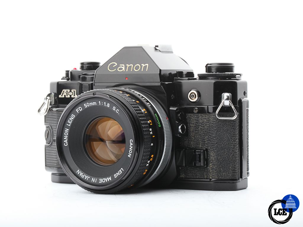 Canon A-1 [Black] + 50mm f/1.8 S.S.C | 1018500