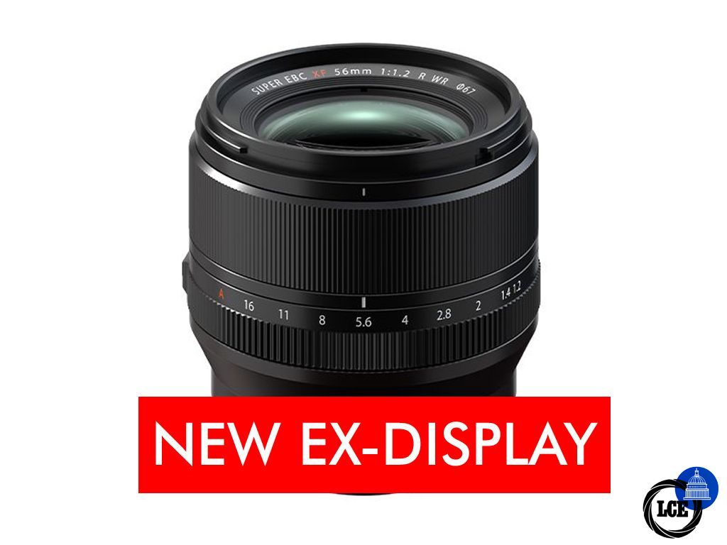 FujiFilm XF 56mm F1.2 R WR (NEW EX-DISPLAY)